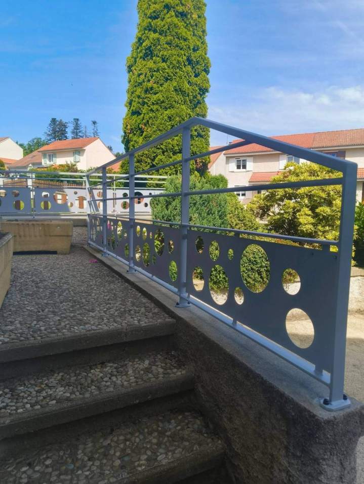 Garde-corps extérieur en métal Le Monastier-sur-Gazeille