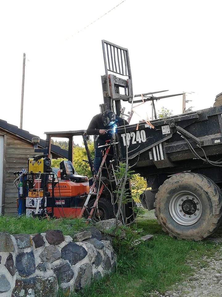 Soudure engin agricole Le Monastier-sur-Gazeille